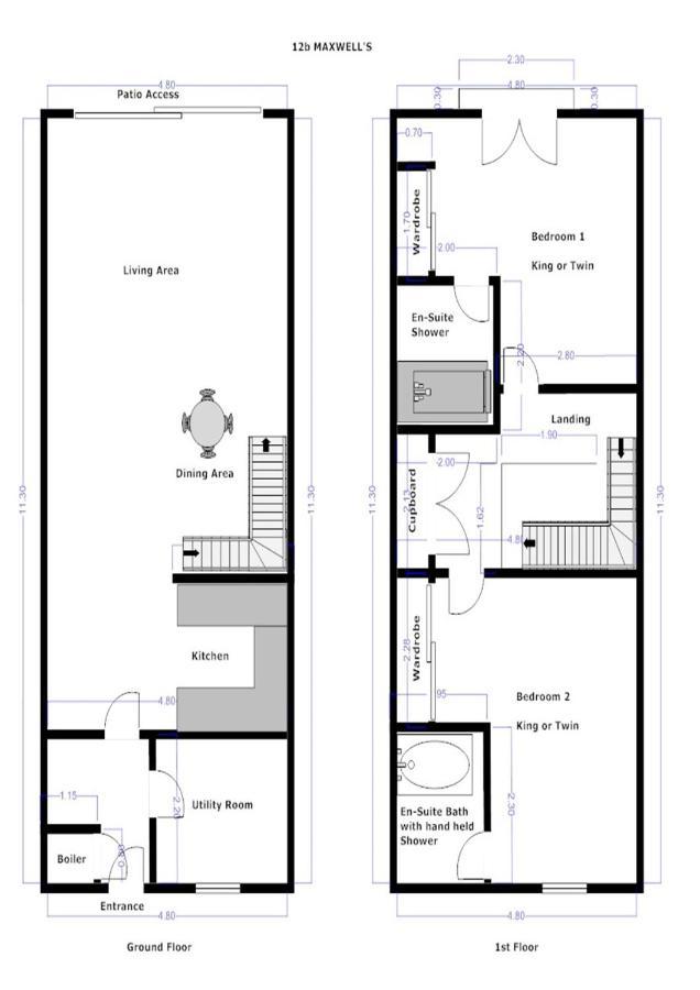 Mains Of Taymouth Country Estate 5* Maxwell Villas Kenmore  Eksteriør bilde