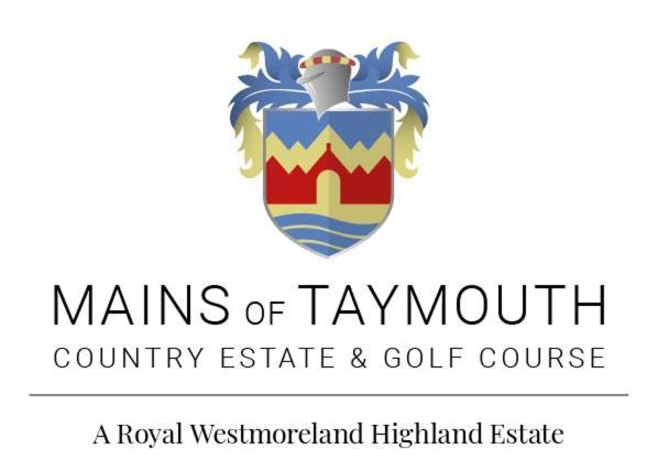 Mains Of Taymouth Country Estate 5* Maxwell Villas Kenmore  Eksteriør bilde